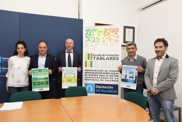 A través de la Escuela de Tablares y en colaboración con la asistencia técnica del Itagra Ct. la Diputación de Palencia ofrece cuatro cursos eminentemente prácticos