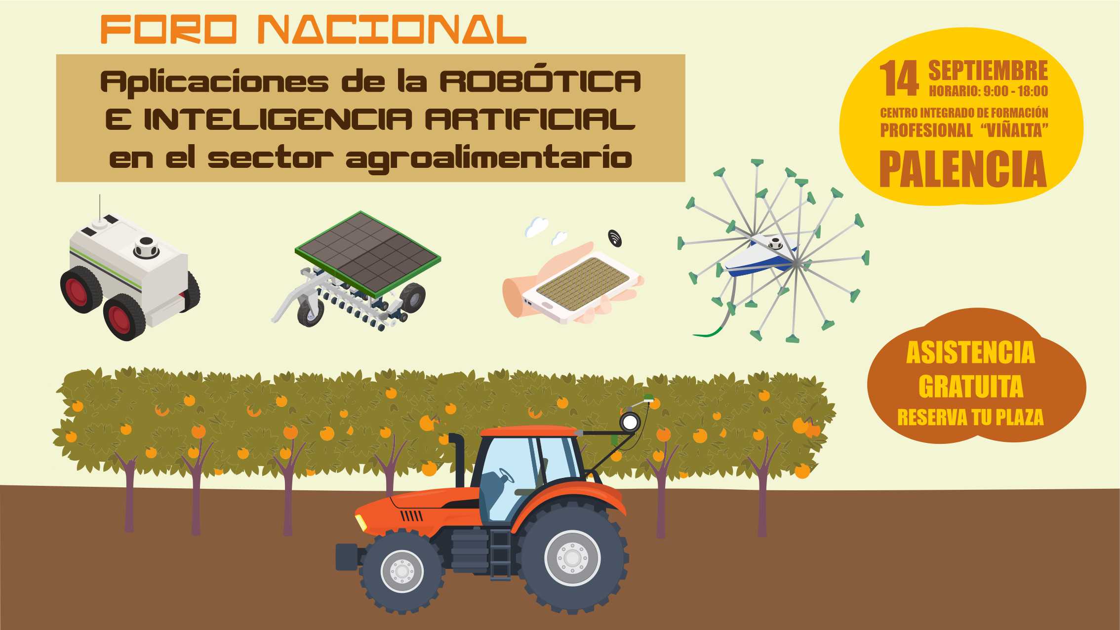 Foro sobre robótica en agroalimentación