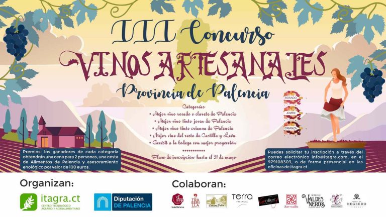 Clasificación del III Concurso de vinos artesanales de la provincia de Palencia
