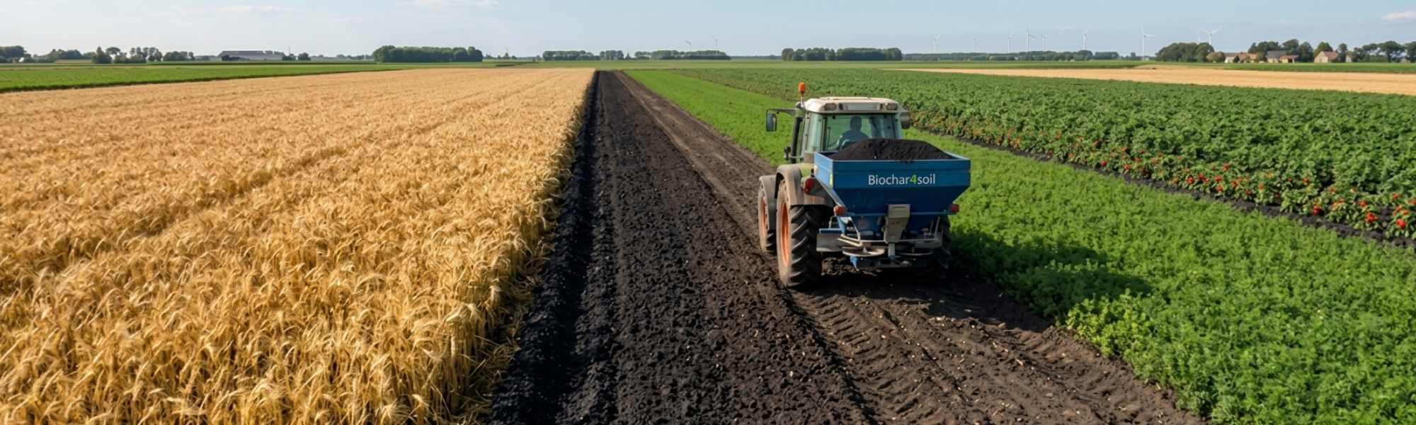 BIOCHAR4SOIL Aplicación de biochar en tierras agrícolas como solución sostenible para mejorar la calidad del suelo y favorecer la economía circular.