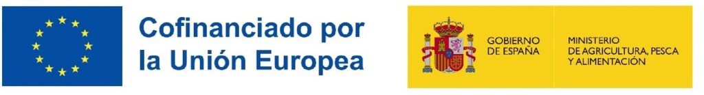 Logotipos de cofinanciación: Unión Europea y Ministerio de Agricultura, Pesca y Alimentación del Gobierno de España