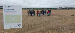 Visita al piloto PHOS4CYCLE de Itagra.ct en Villamuriel de Cerrato, Palencia