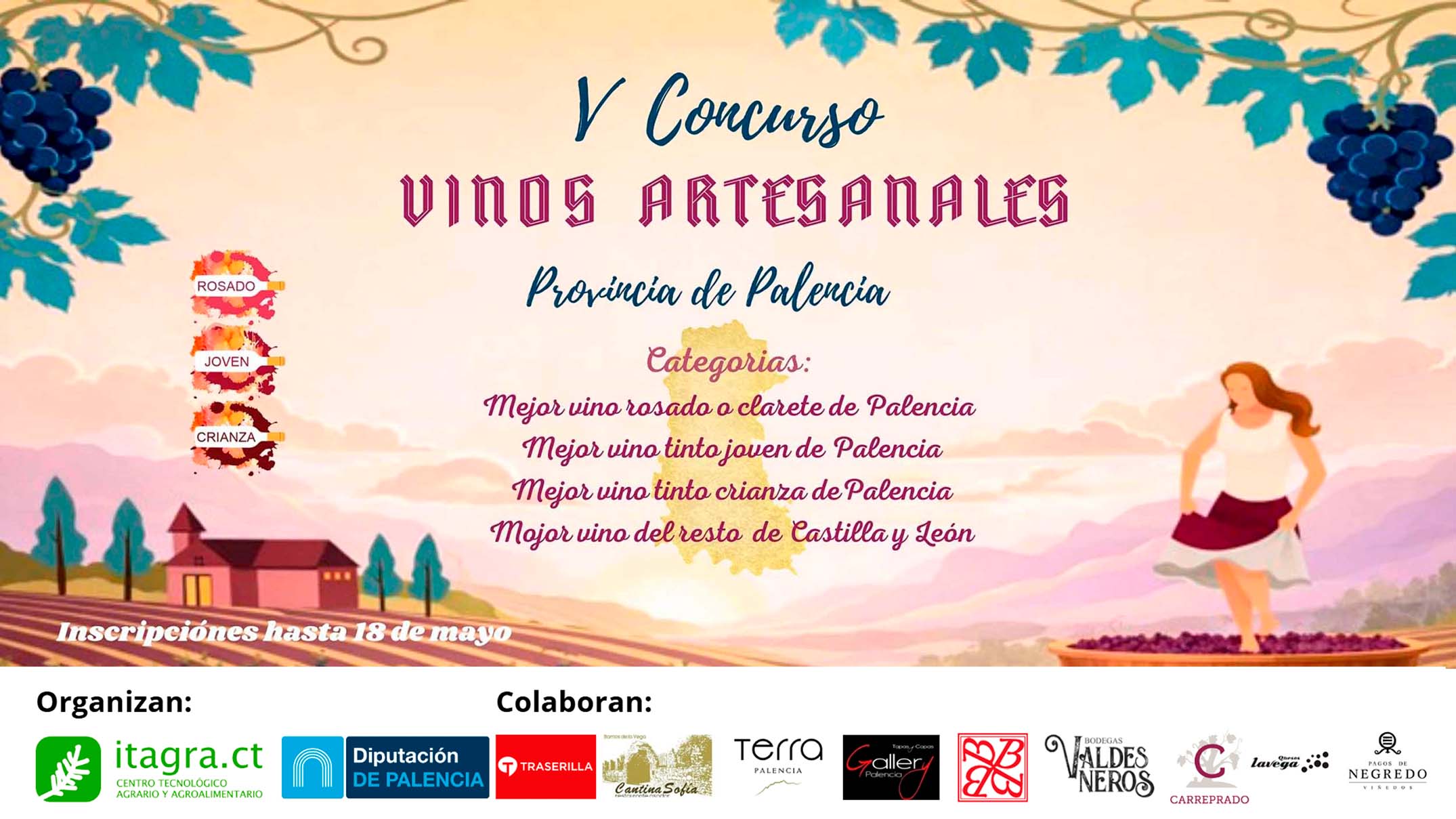 V concurso de vinos artesanales de palencia